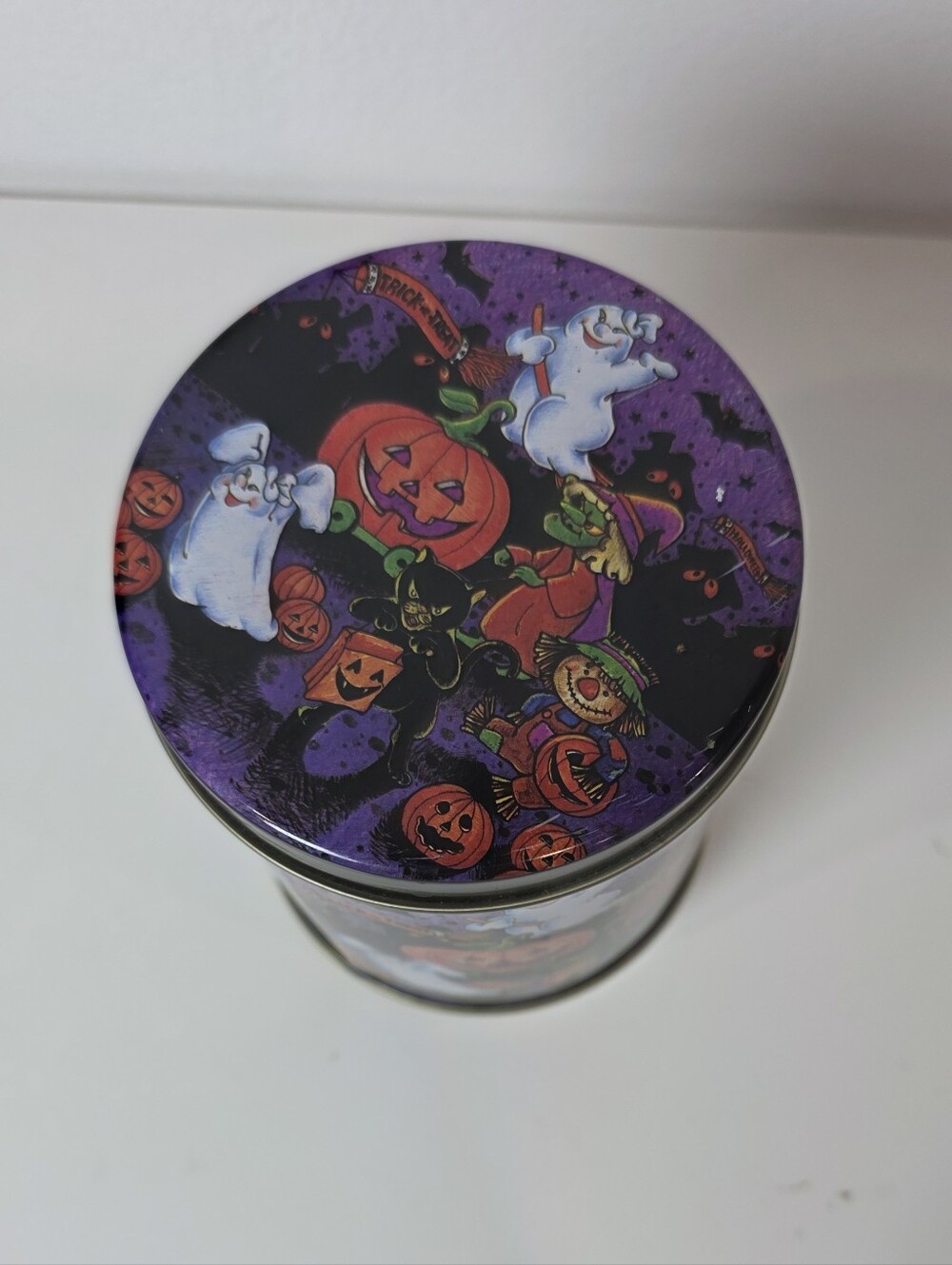 🎃 Vintage Halloween Tin Small - Picture 2 of 5